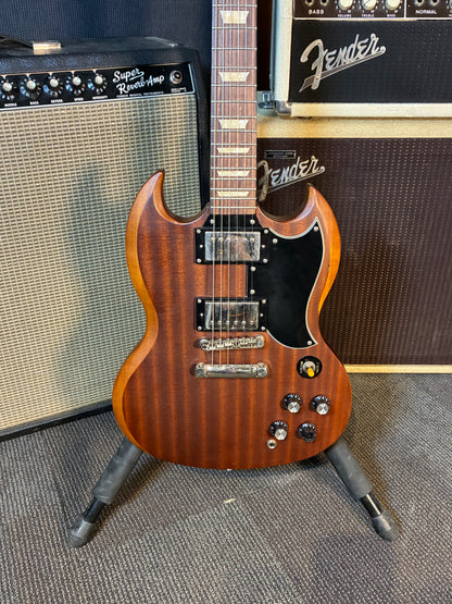 Epiphone Faded G-400 Electric Guitar w/Gig Bag - Worn Brown (2008)