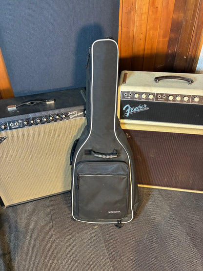 Japanese Made Vintage Solid Body Electric Guitar w/Bag (1960's)