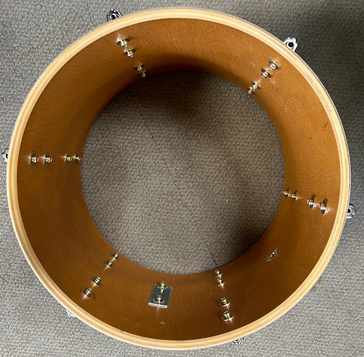 Tama Made in Japan 13"x9" Superstar Birch Tom - Super Mahogany Finish  (Early to Mid 1980's)