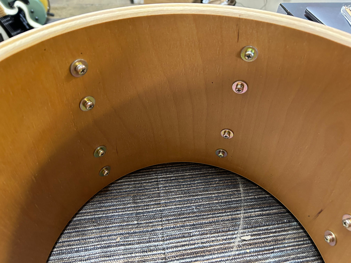 Tama Made in Japan 13"x9" Superstar Birch Tom - Super Mahogany Finish  (Early to Mid 1980's)