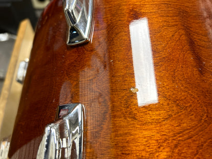 Tama Made in Japan 13"x9" Superstar Birch Tom - Super Mahogany Finish  (Early to Mid 1980's)