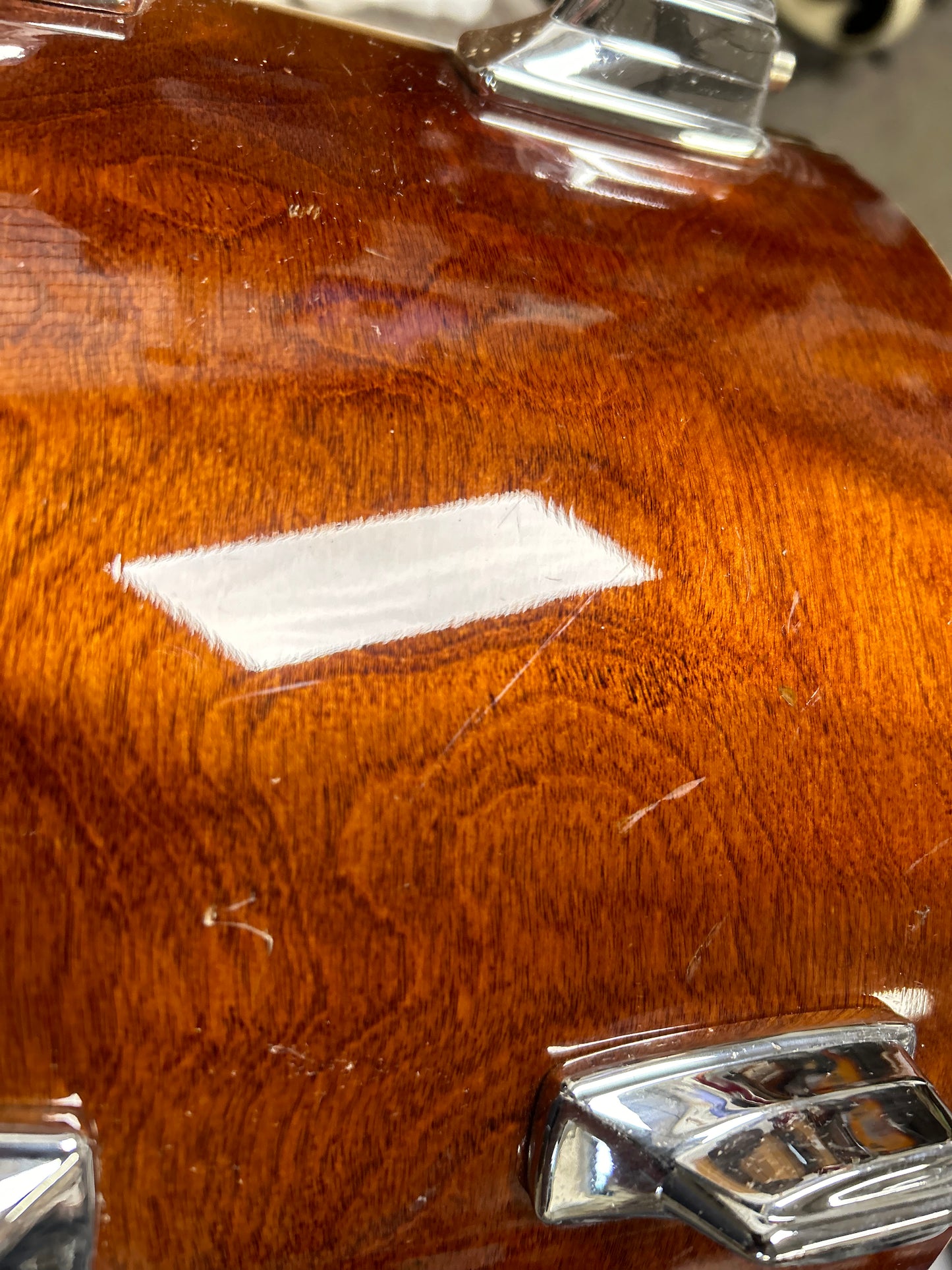 Tama Made in Japan 13"x9" Superstar Birch Tom - Super Mahogany Finish  (Early to Mid 1980's)