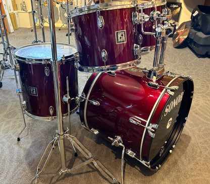 Sonor 503 Series 5-Piece Drum Set - Metallic Red Wrap (Used)