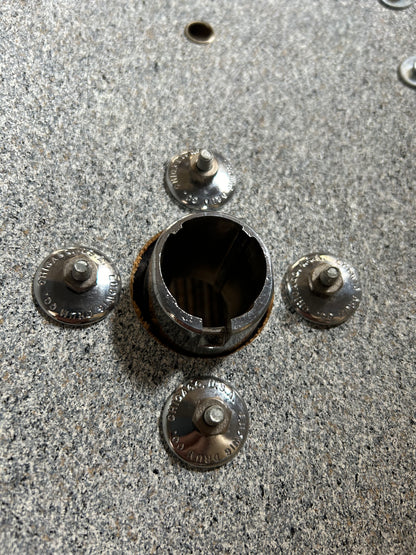 Ludwig Big Beat 4 Piece Shell Pack -  Walnut Cortex (1976)