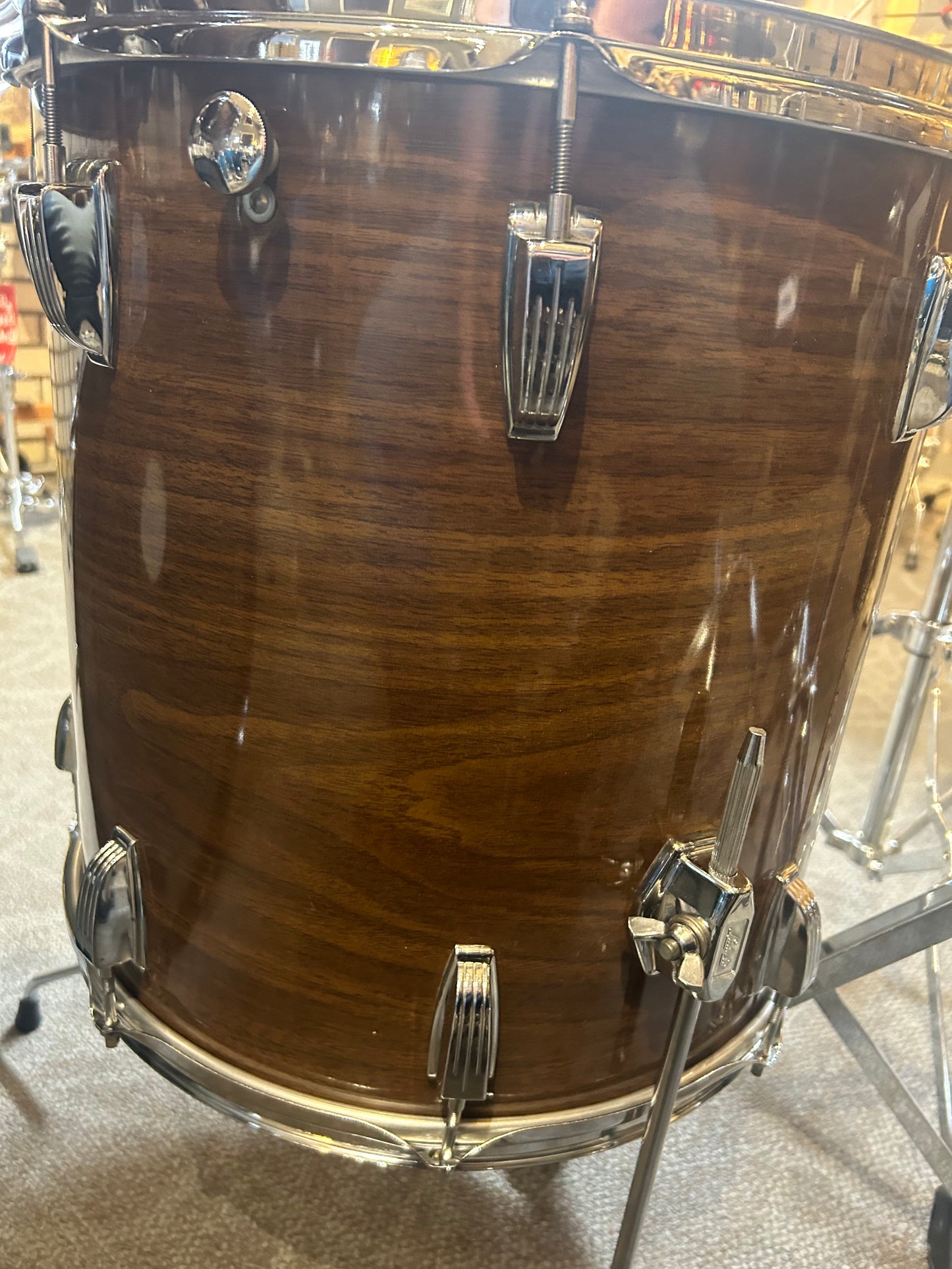 Ludwig Big Beat 4 Piece Shell Pack -  Walnut Cortex (1976)