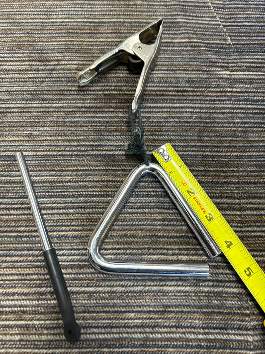 4" Triangle w/Beater & Mounting Hardware (Used)