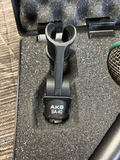 AKG D112 Dynamic Microphone w/Case & Clip (Late 1980's - Early 1990's)