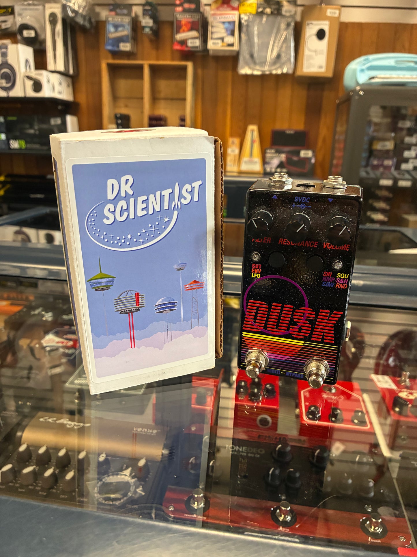 Dr Scientist Dusk Analog Filter Pedal w/Box (2023)