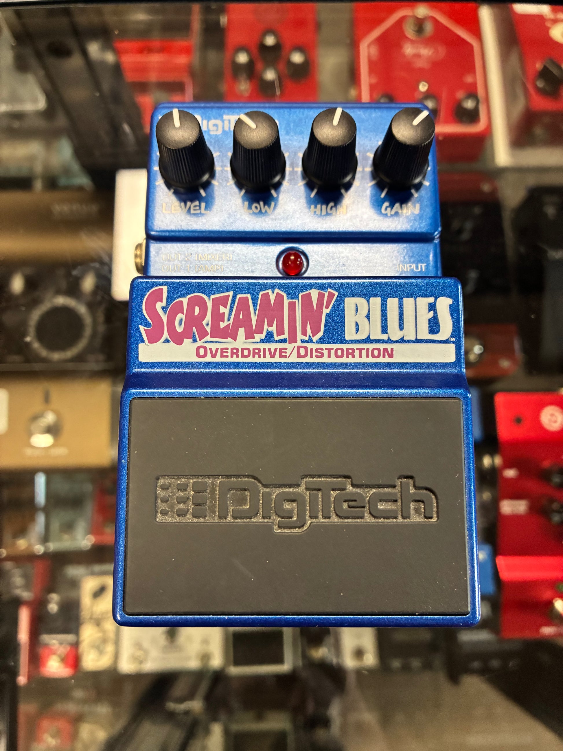 screamin blues pedal Digitech Screamin' Blues Overdrive/Distortion Pedal w/Box (Used)