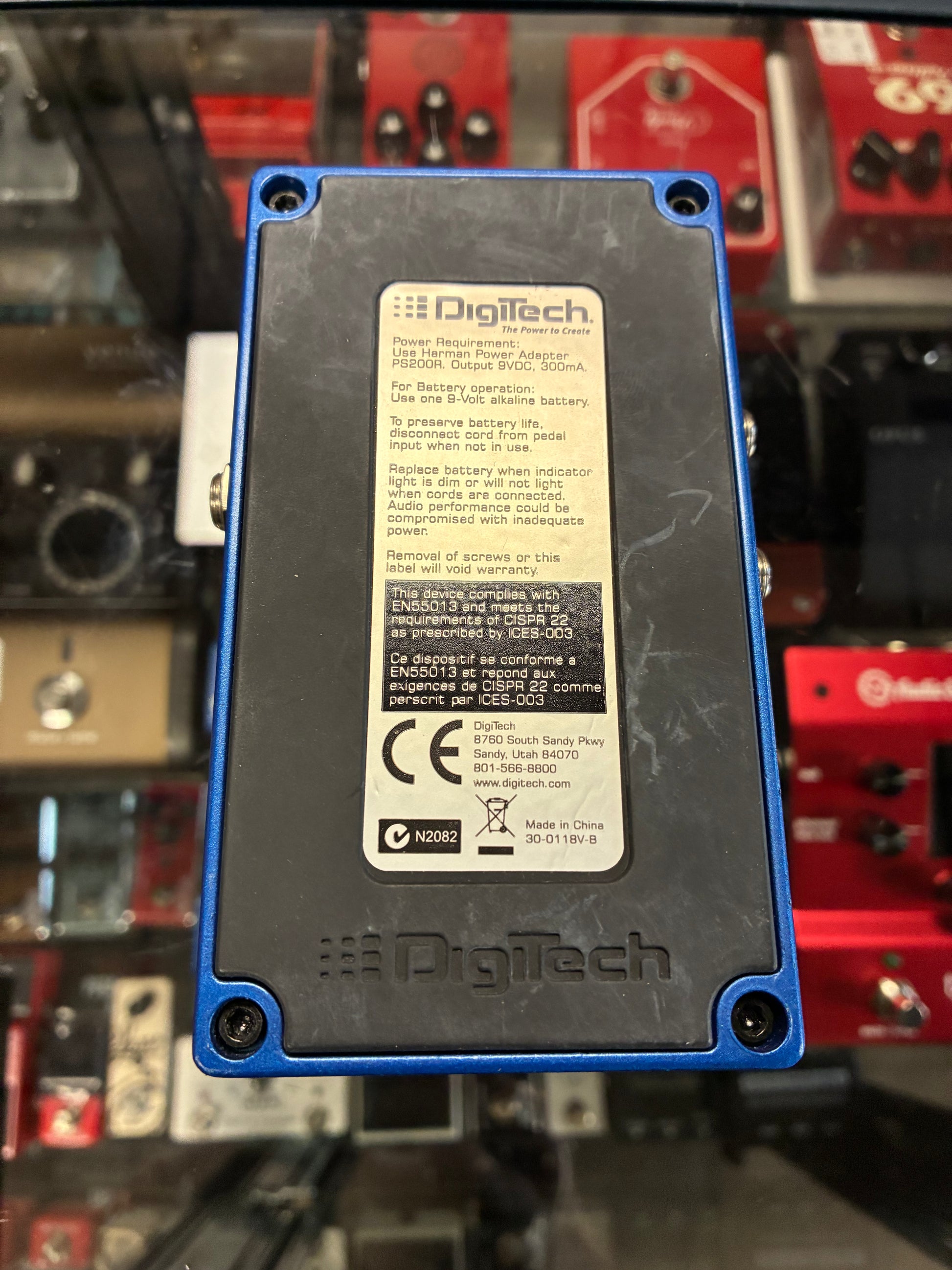 Digitech Screamin' Blues Overdrive/Distortion Pedal w/Box (Used Digitech Screamin' Blues Overdrive/Distortion Pedal w/Box (Used