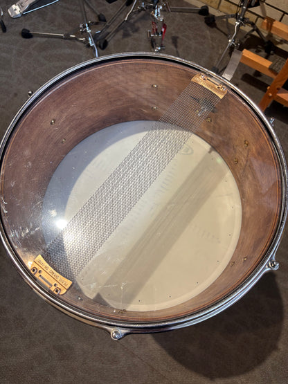 14"x6" Mahogany 6-Lug Snare Drum (Used)
