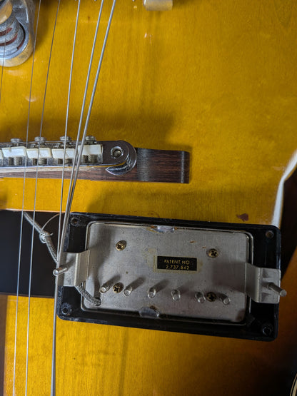 Gibson ES-175D Hollow Body Archtop Electric Guitar w/ Factory Bigsby & Case - Sunburst (1965)