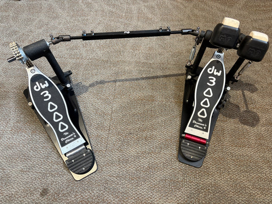 DW 3000 Double Bass Drum Pedal (Used)