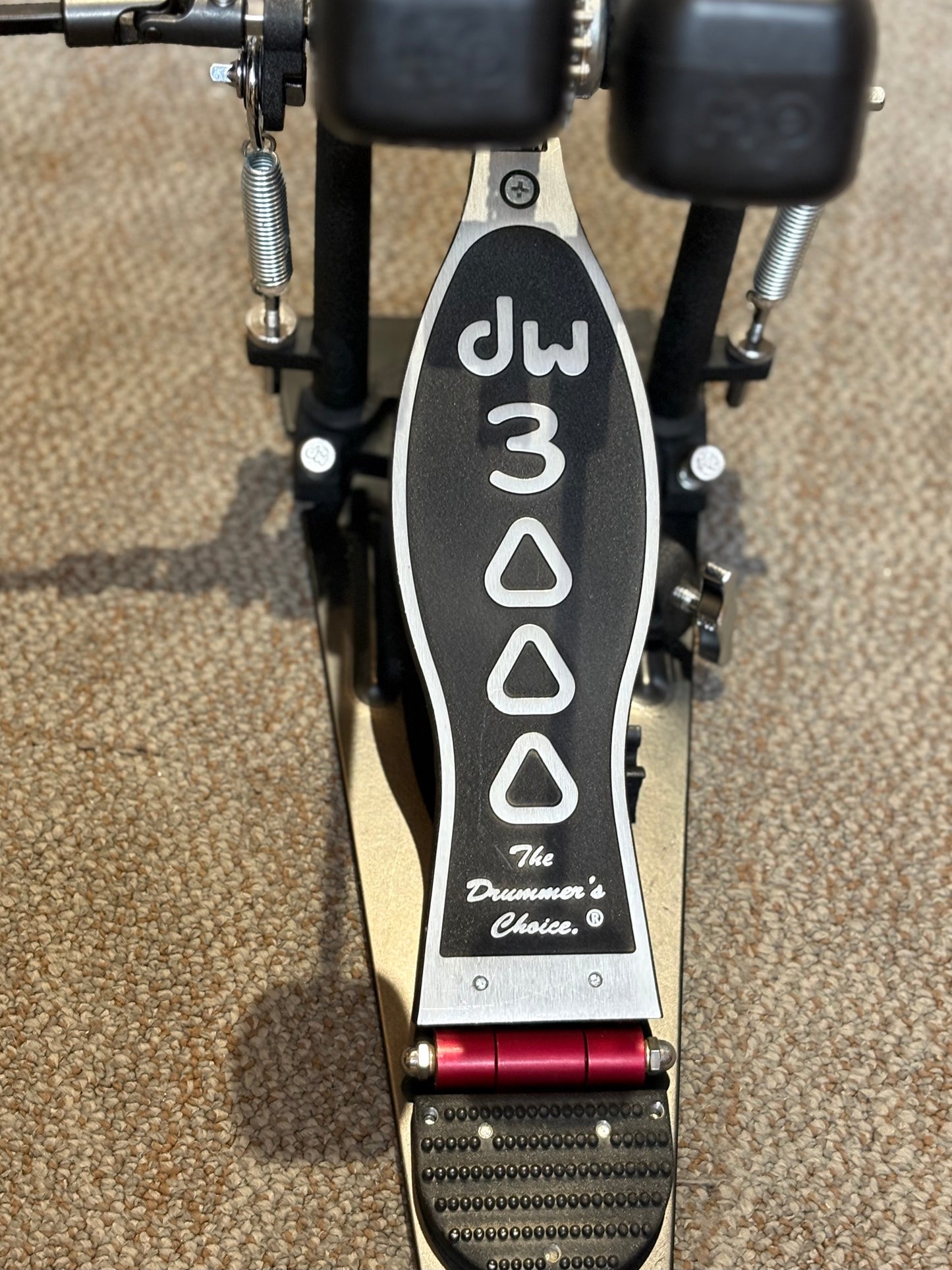 DW 3000 Double Bass Drum Pedal (Used)