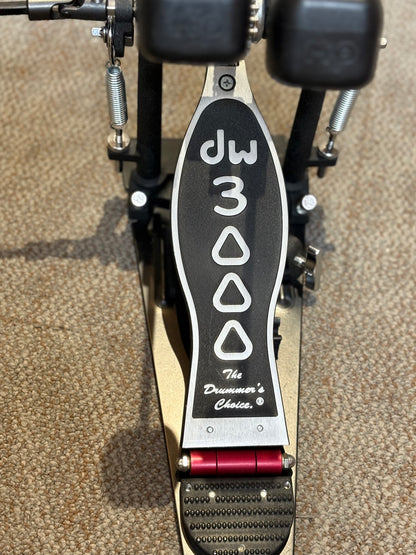 DW 3000 Double Bass Drum Pedal (Used)