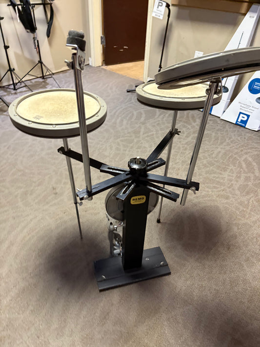 Remo RPS10 Versatalic 4-Piece Practice Kit w/Ludwig Speed King Pedal (Used)
