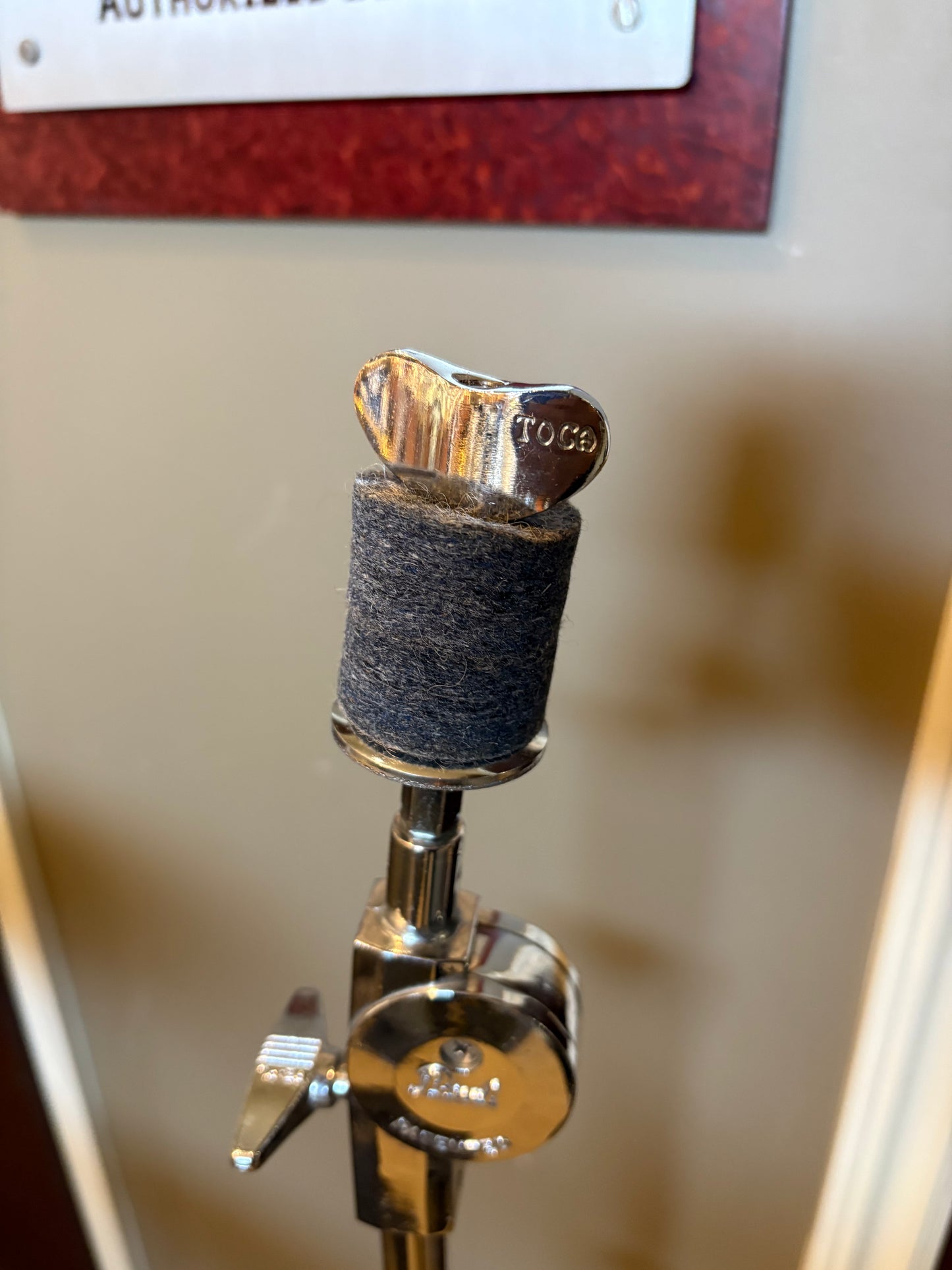 Pearl C-850 Single Braced Cymbal Stand (1990's)
