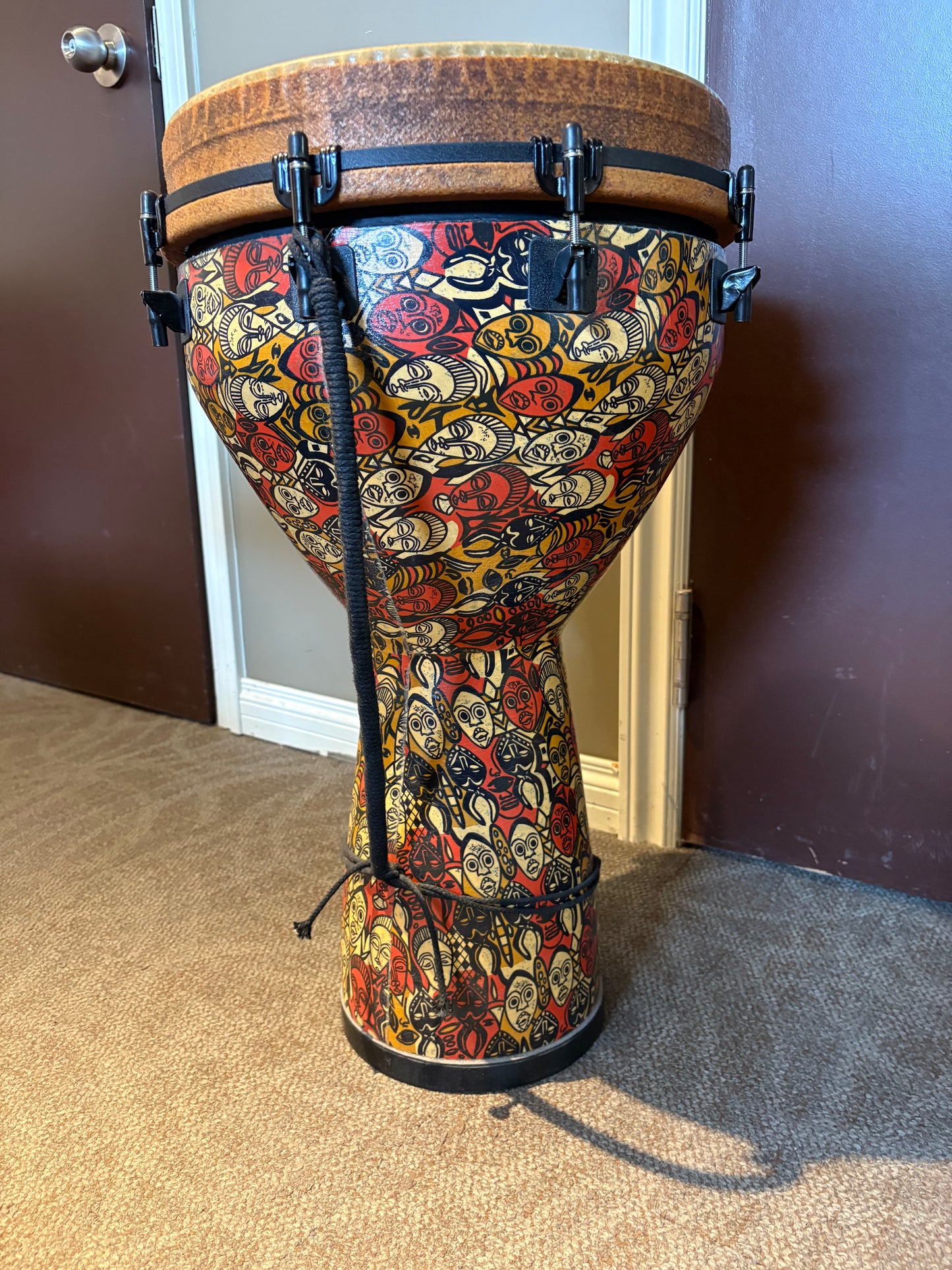 Remo Mondo Leon Mobley Signature 12" Djembe - Multi-Mask Finish (Used)