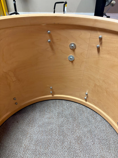 Ayotte 22"x16" Bass Drum - Ivory Lacquer (Used)