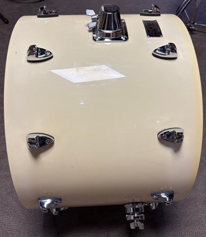 Ayotte 22"x16" Bass Drum - Ivory Lacquer (Used)