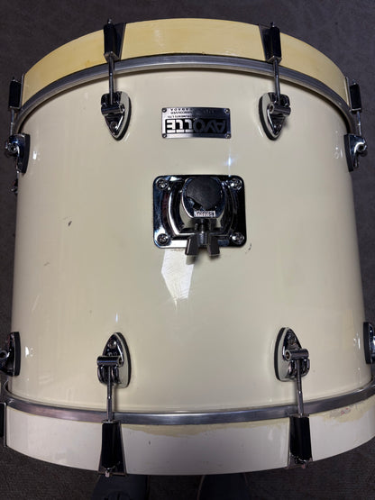 Ayotte 22"x16" Bass Drum - Ivory Lacquer (Used)