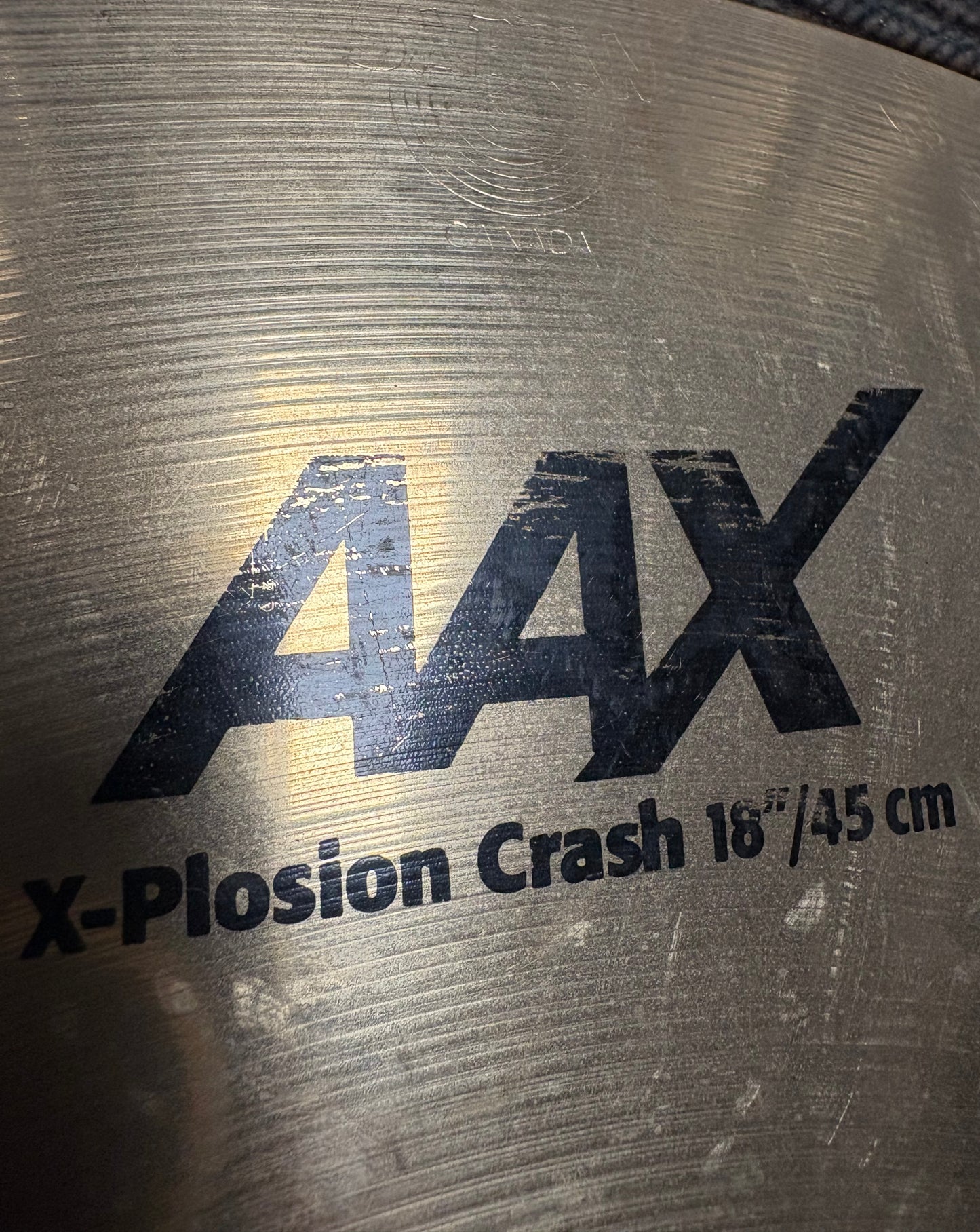 Sabian 18" AAX X-Plosion Crash Cymbal (Used)