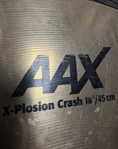 Sabian 18" AAX X-Plosion Crash Cymbal (Used)