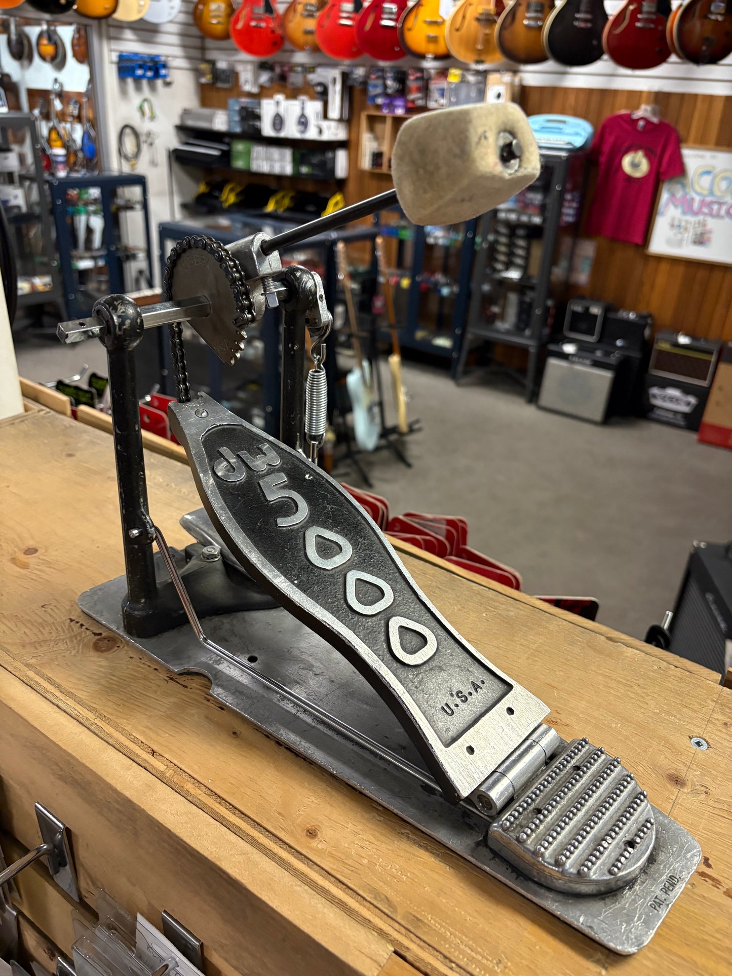 dw 5000 drum pedal DW 5000 Single Bass Drum Pedal (1980's) – Acoustic Music Shop