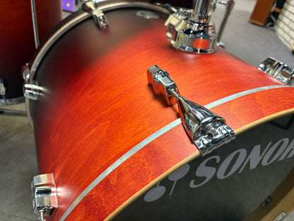 Sonor Force 2005 5-Piece Drum Set w/Hardware & Cymbals - Fade Amber Finish(Used)