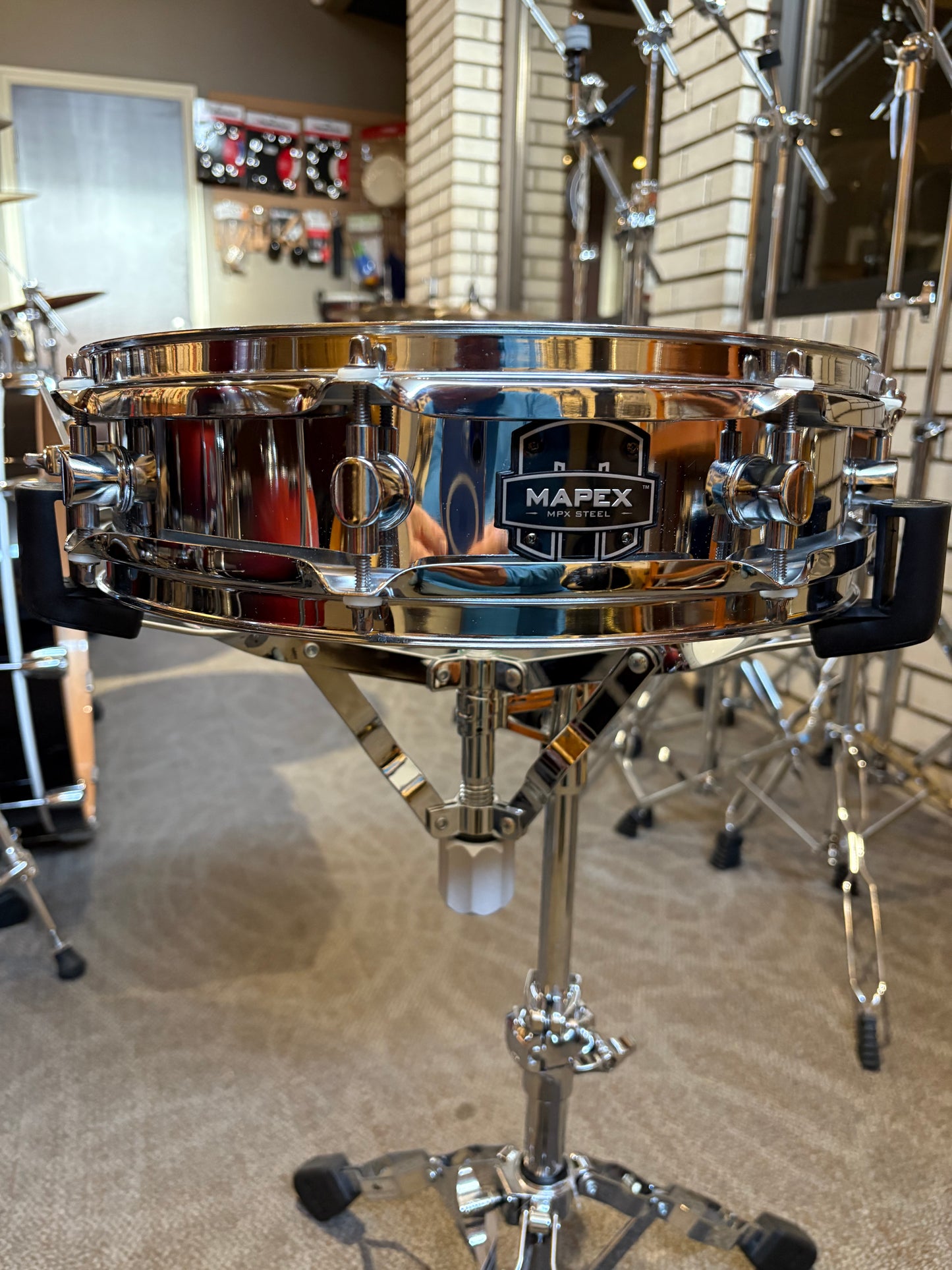 Mapex 13"x3.5" MPX Steel Piccolo Snare Drum (Used)