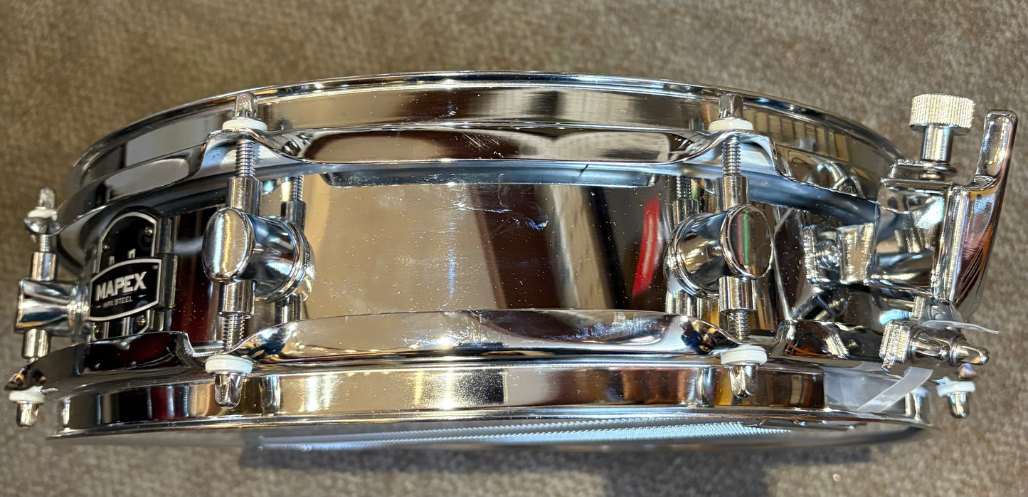 Mapex 13"x3.5" MPX Steel Piccolo Snare Drum (Used)