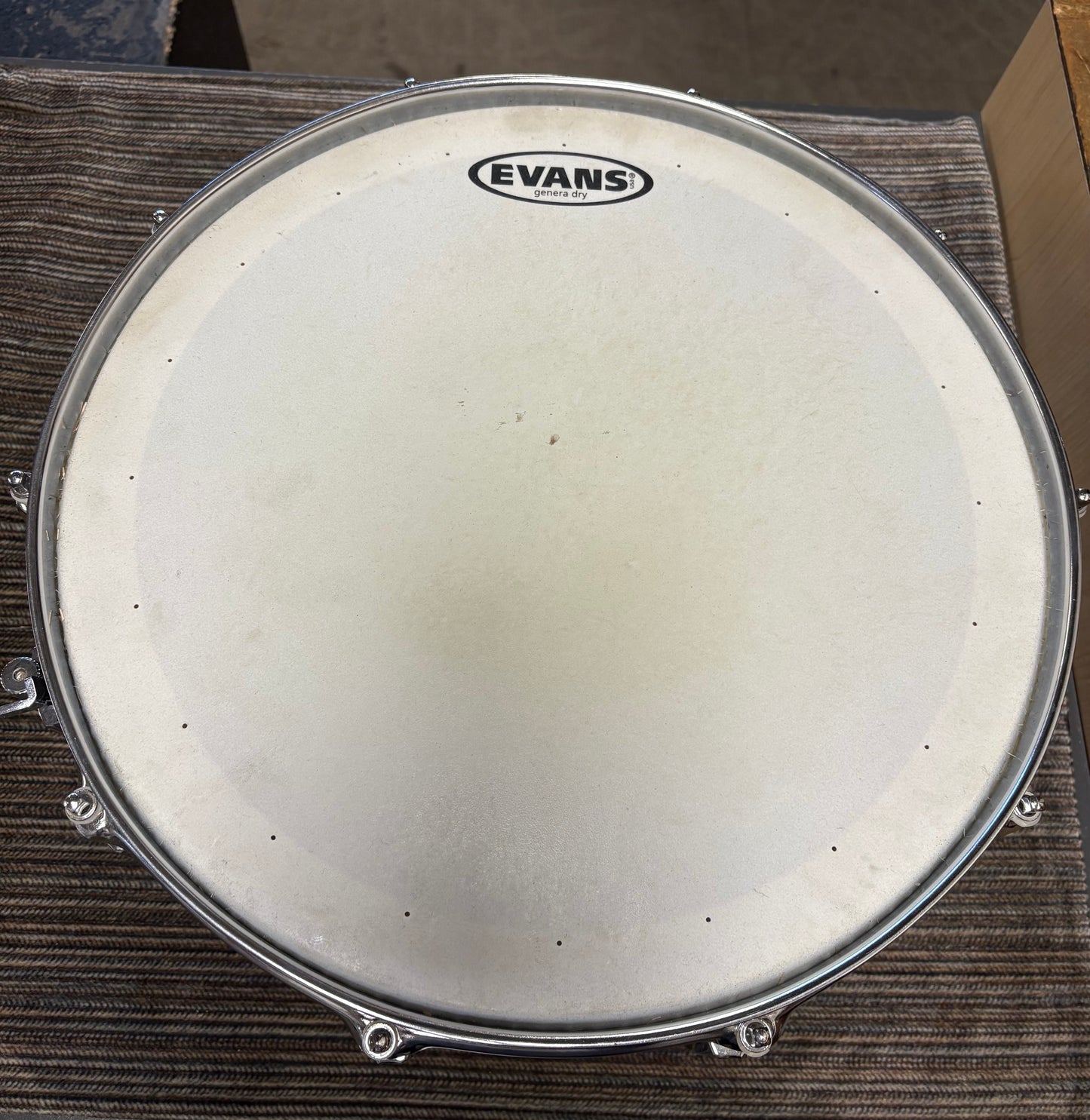 Pearl World Series 14"x5.5" Wood Snare - Piano Black Lacquer (1990's)