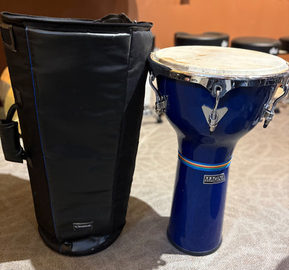 Magna Percussion 14" Wooden Djembe w/Gig Bag (Used)