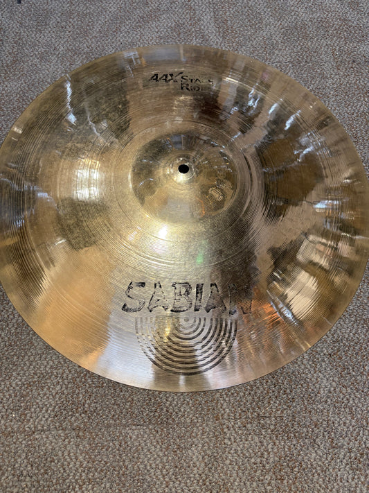 Sabian AAX 20" Stage Ride Cymbal - Brilliant Finish (Used)