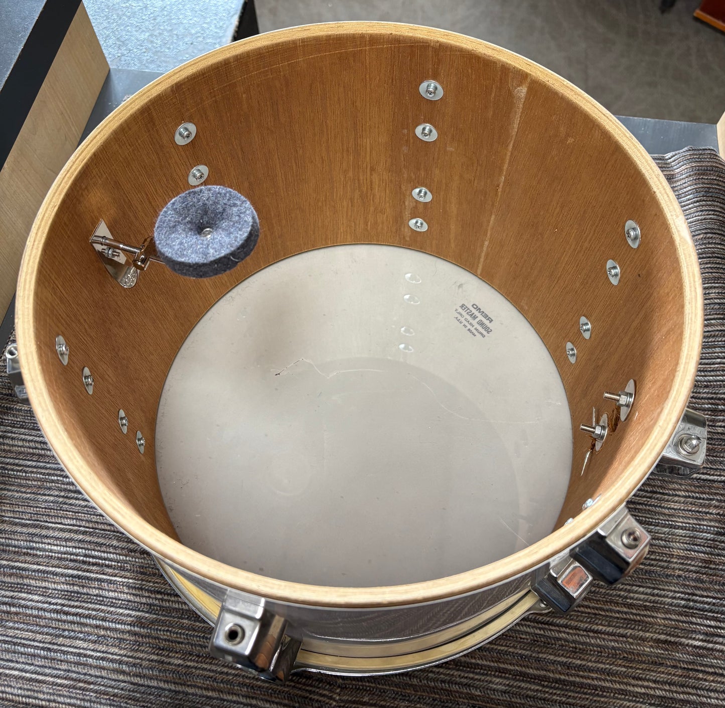 CB Percussion 13"x9" Tom w/Arm - White Wrap (Used)