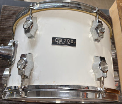 CB Percussion 13"x9" Tom w/Arm - White Wrap (Used)