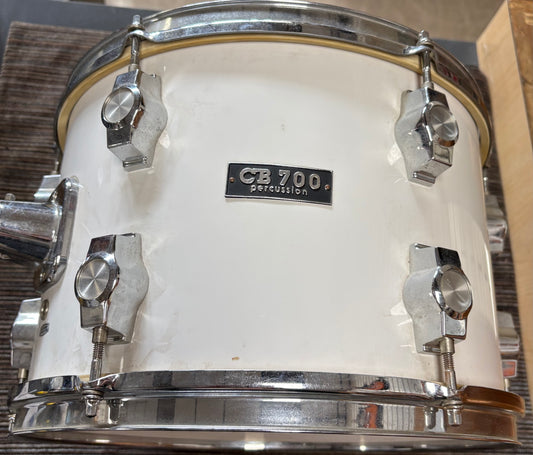 CB Percussion 13"x9" Tom w/Arm - White Wrap (Used)