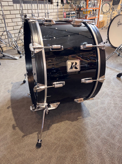 Rogers "Big R" 3 Piece Shell Pack - Gloss Black Wrap (Used)