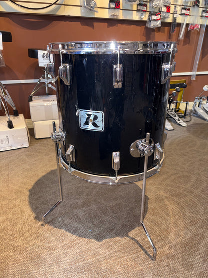 Rogers "Big R" 3 Piece Shell Pack - Gloss Black Wrap (Used)