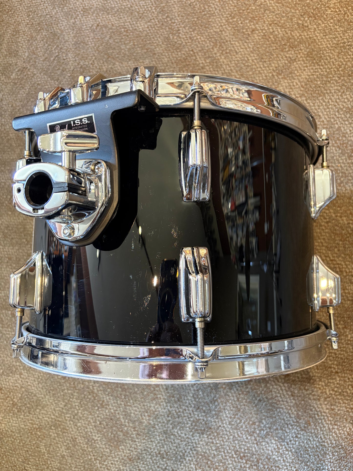 Rogers "Big R" 3 Piece Shell Pack - Gloss Black Wrap (Used)