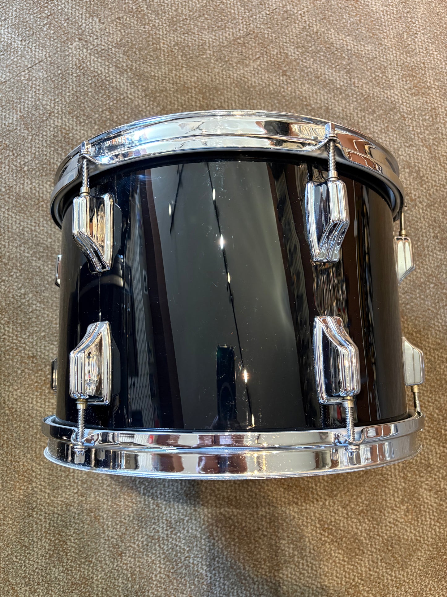 Rogers "Big R" 3 Piece Shell Pack - Gloss Black Wrap (Used)