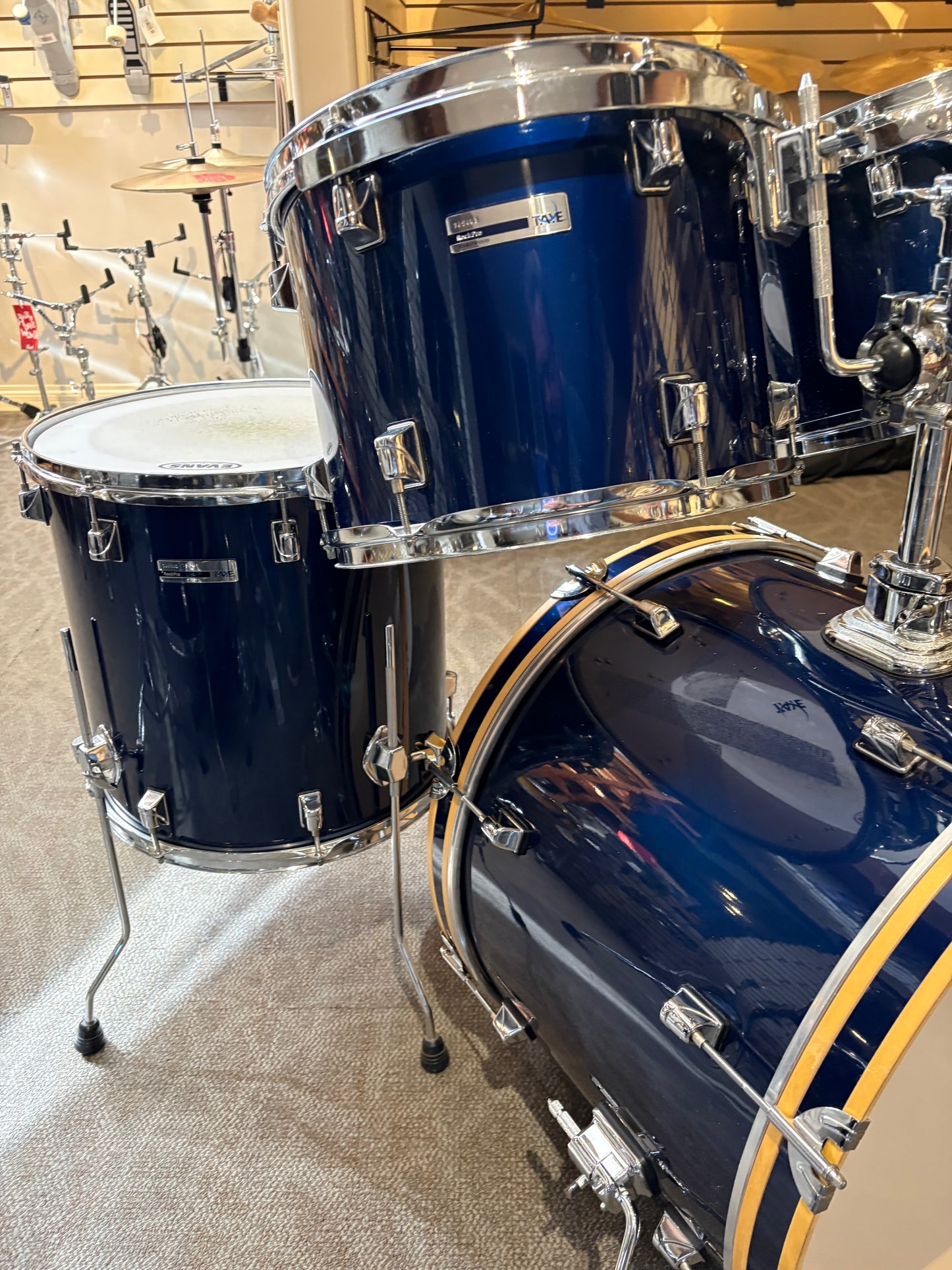 Taye Rockpro 5-Piece Shell Pack - Midnight Blue Wrap (Used)