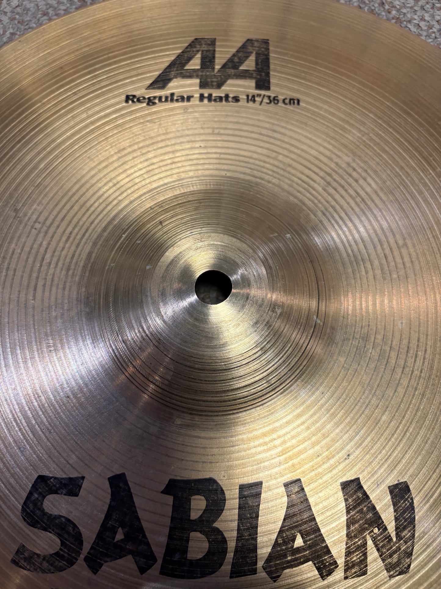 Sabian 14" AA Regular Hi-Hat Cymbals (Used)