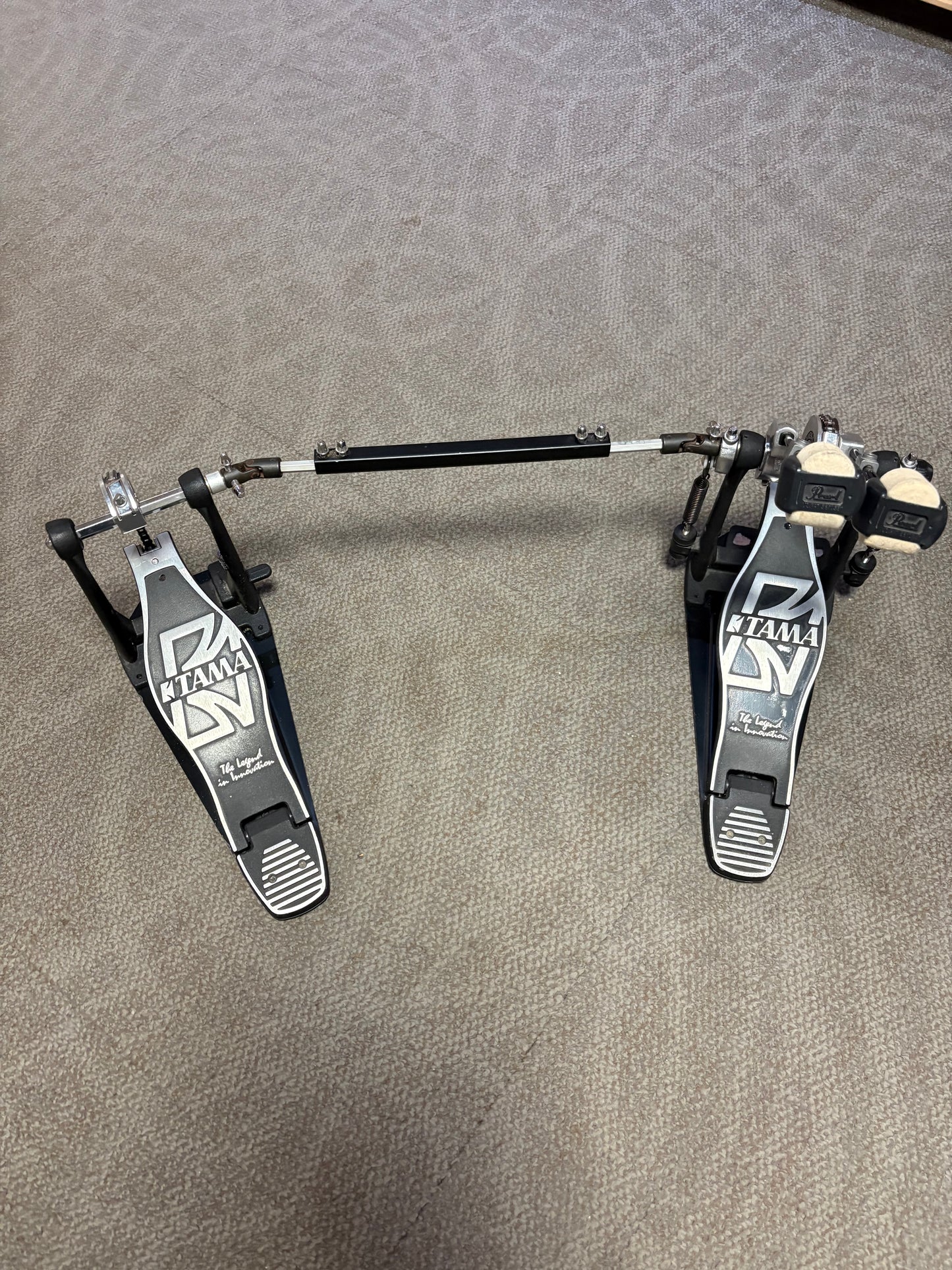 Tama Iron Cobra Jr. Double Bass Drum Pedal  w/Case (Used)