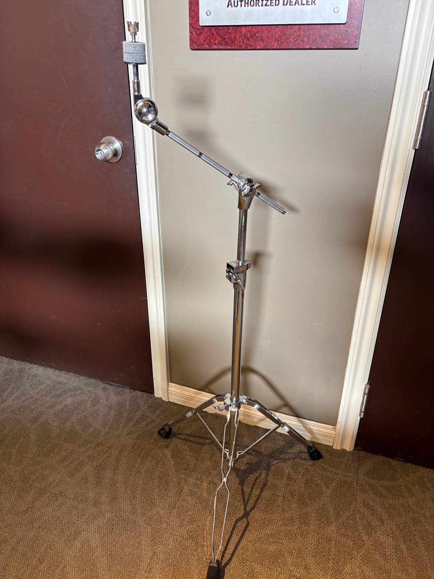 DW DWCP3700A Double Braced Cymbal Boom Stand (Used)