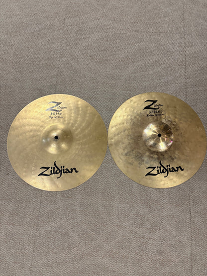 Zildjian 14" Z Custom Hi-Hat Cymbals (Used)