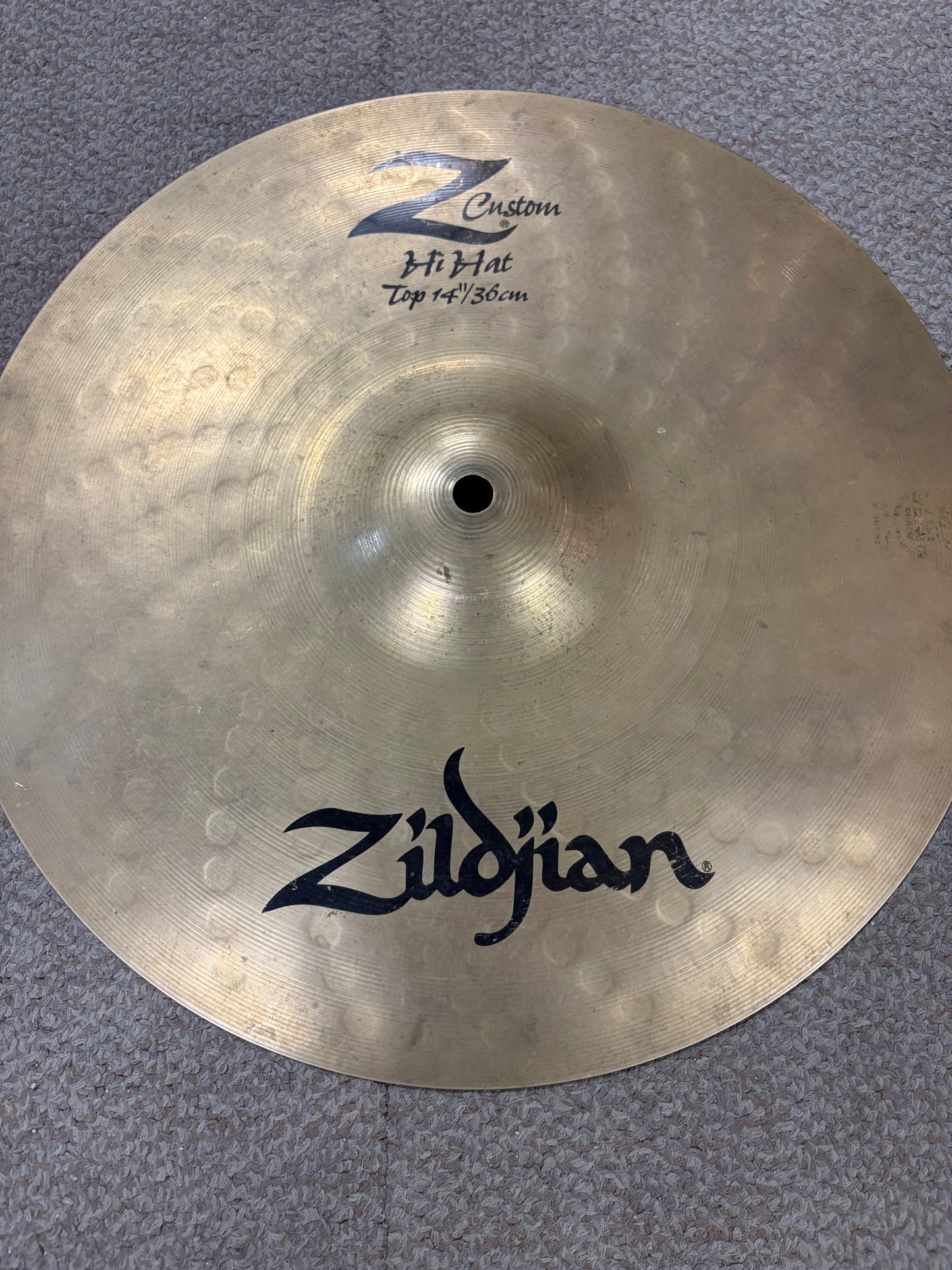 Zildjian 14" Z Custom Hi-Hat Cymbals (Used)