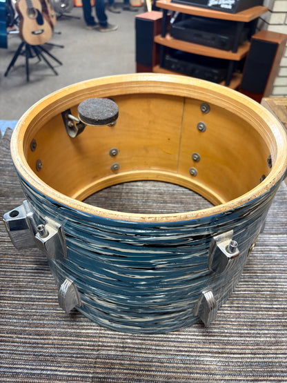 Ludwig 12"x8" Tom -  Oyster Blue Wrap (1969)