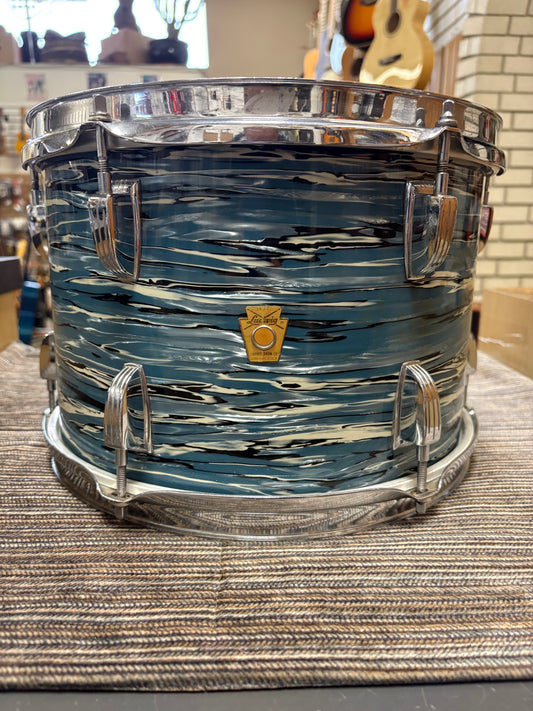 Ludwig 12"x8" Tom -  Oyster Blue Wrap (1969)