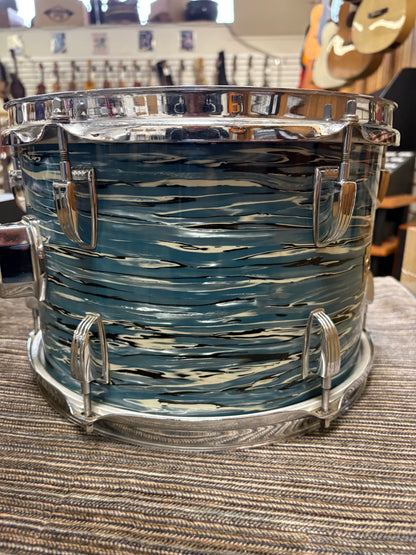 Ludwig 12"x8" Tom -  Oyster Blue Wrap (1969)